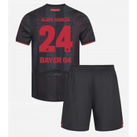 Dětský fotbalový dres Bayer Leverkusen Aleix Garcia #24 2025-26 Domácí Krátký Rukáv (+ trenýrky)